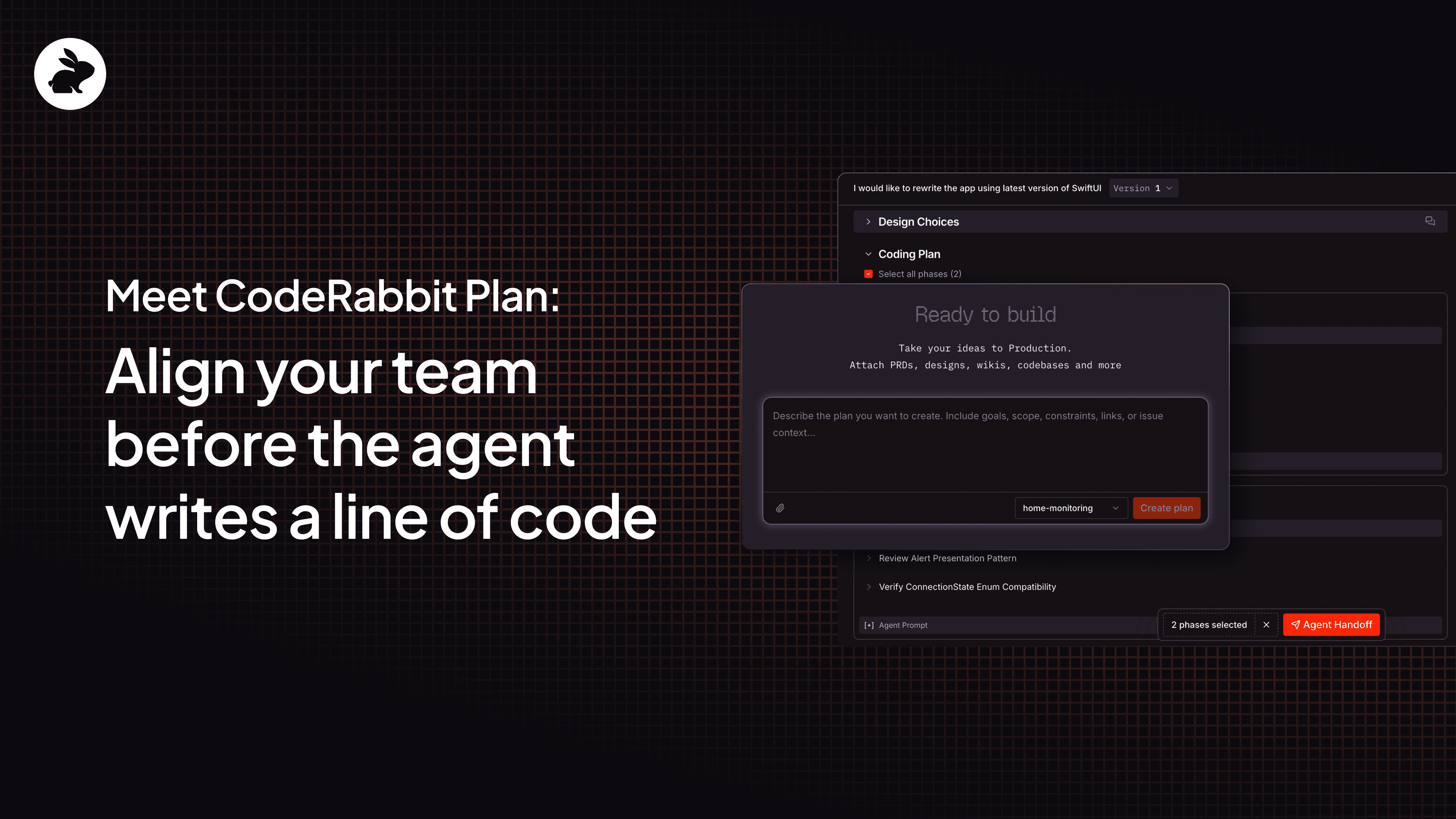 CodeRabbit Plan 소개: 더 나은 기획, 더 빠른 배포, 더 적은 재작업