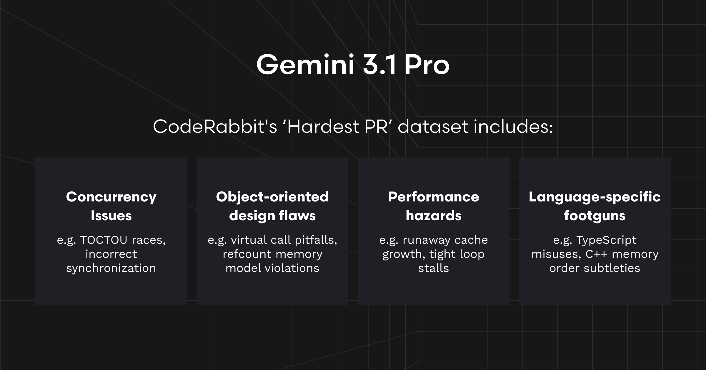 벤치마크 데이터셋 카테고리
